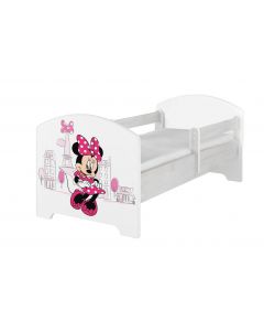 Disney Minnie egeres Ágy 140 X 70 leesésgátlós AJÁNDÉK MATRACCAL